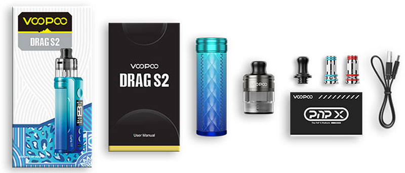 Contenu du paquet Drag S2 Voopoo